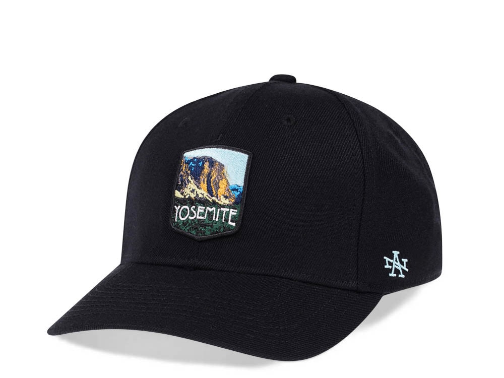 American Needle Yosemite National Park Black Snapback Gorra