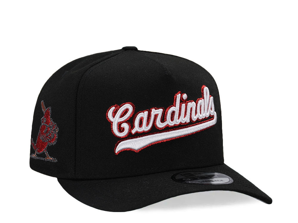 New Era St. Louis Cardinals Black 9Fifty A Frame Snapback Gorra