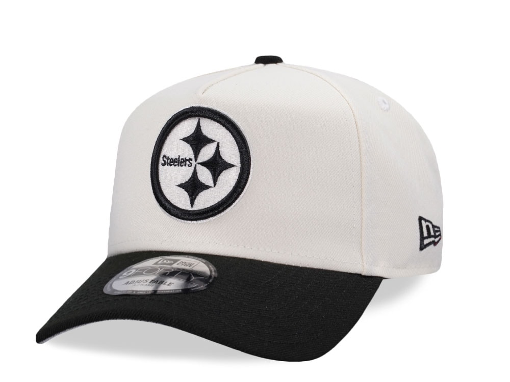New Era Pittsburgh Steelers Chrome Edition 9Forty A Frame Snapback Gorra