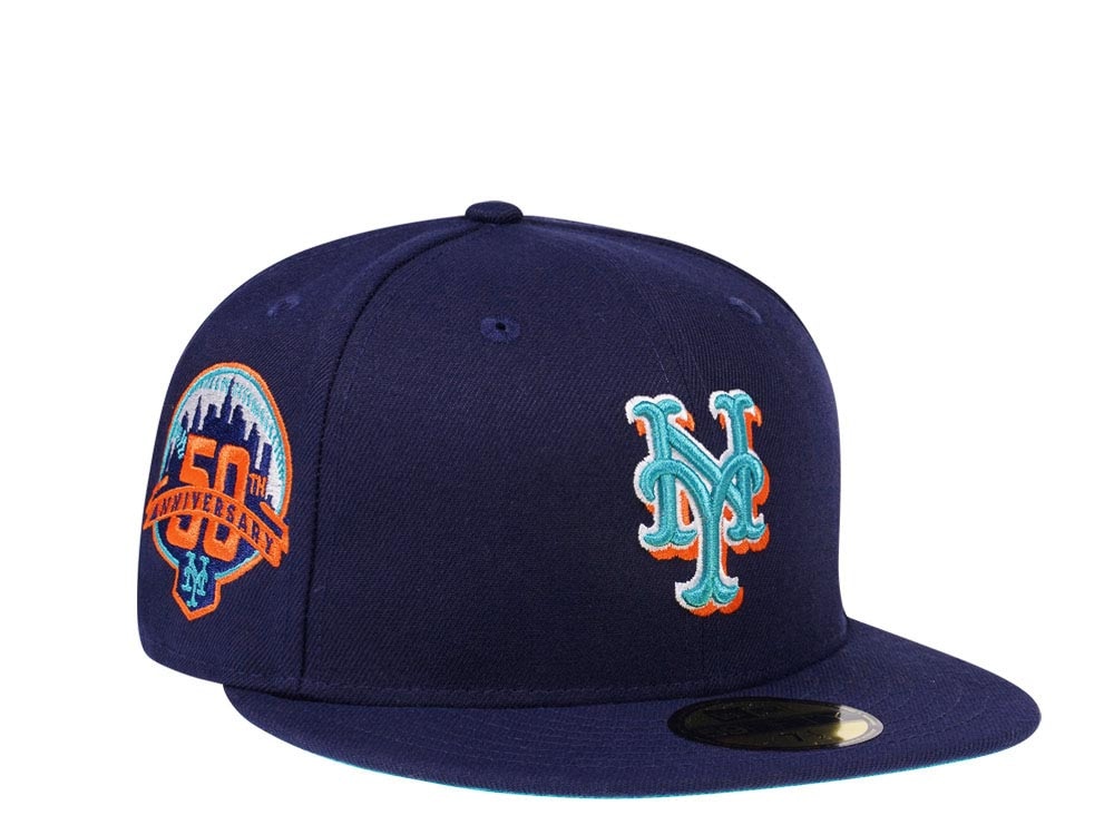 New Era New York Mets 50th Anniversary Color Flip Edition 59Fifty Fitted Gorra