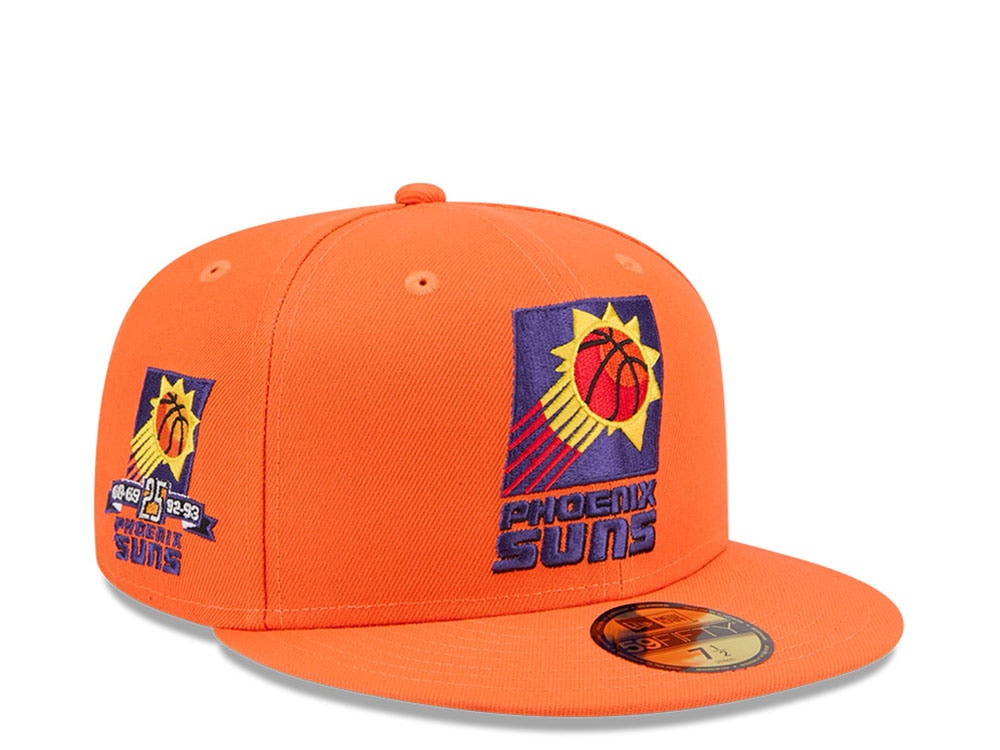 New Era Phoenix Suns HWC 25th Anniversary Orange 59Fifty Fitted Gorra