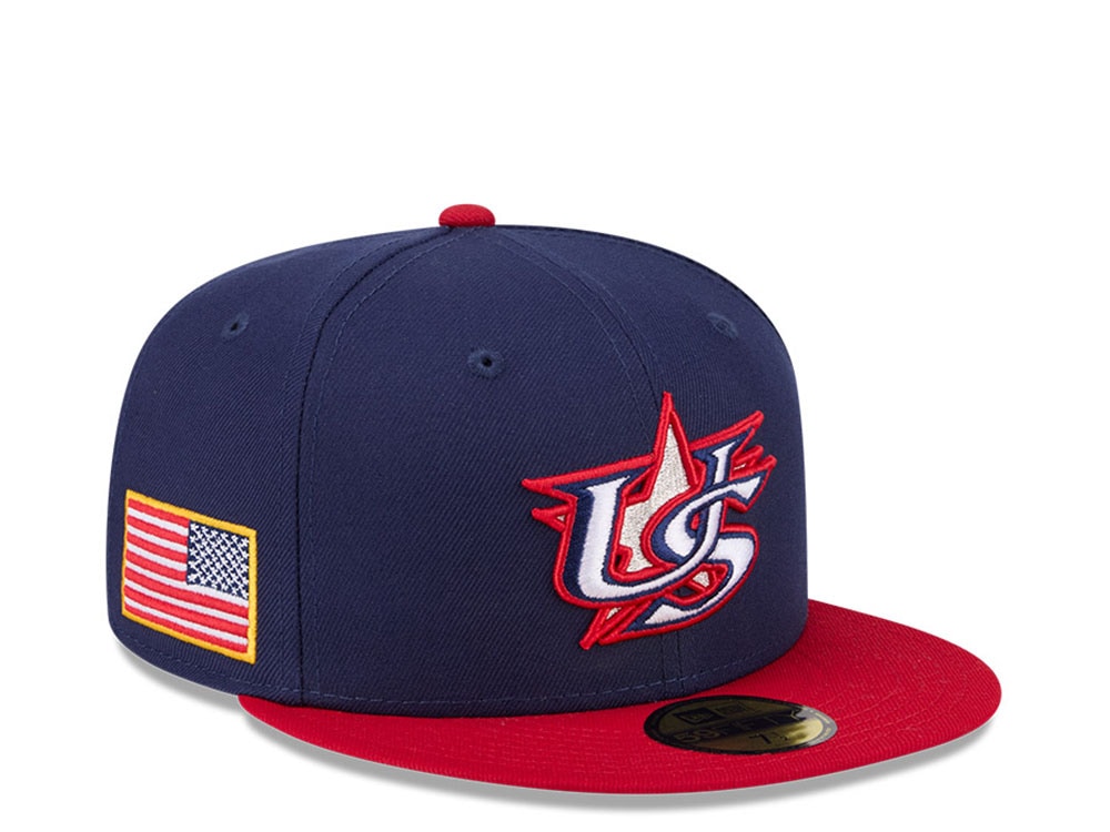 New Era World Baseball Classic USA 59Fifty Fitted Gorra