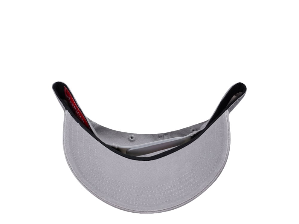 American Needle Millers Genuine Draft Walker Grey Snapback Gorra