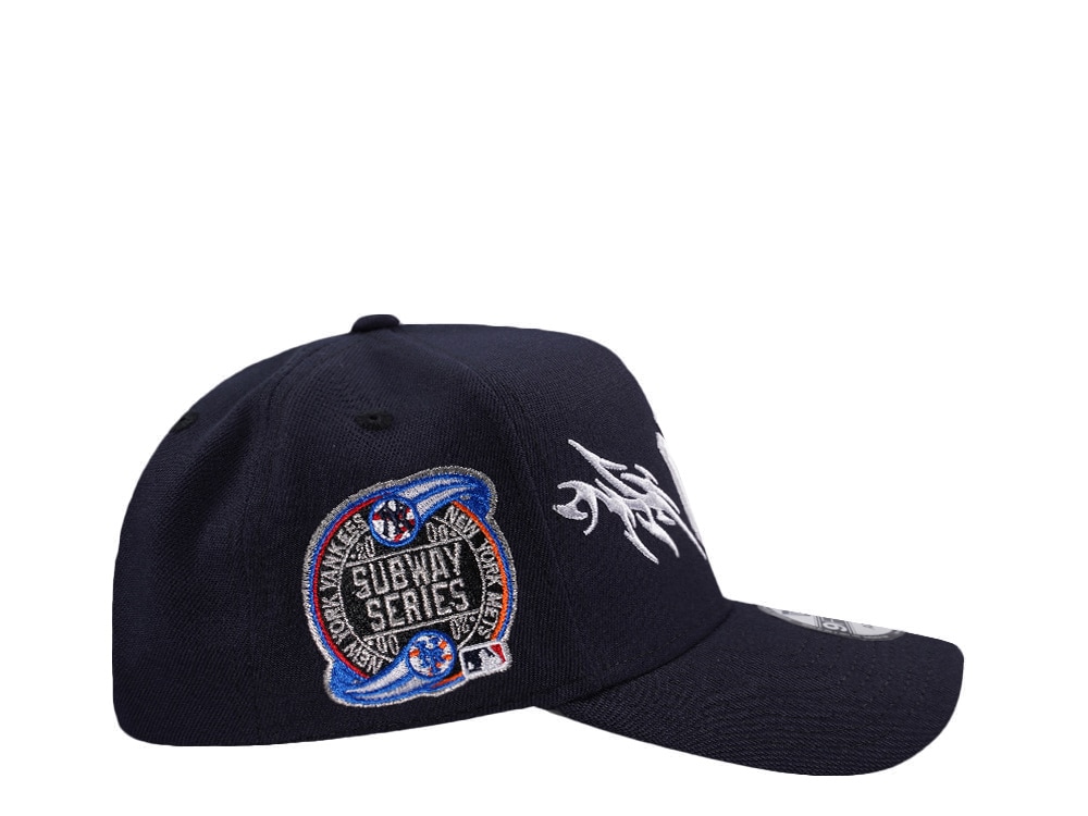 New Era New York Yankees Subway Series Tribal Navy Prime Edition 9Forty A Frame Snapback Gorra