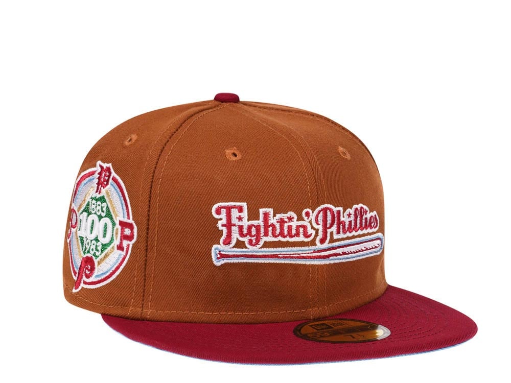 New Era Philadelphia Phillies 100th Anniversary Fightin Prime Two Tone Edition 59Fifty Fitted Gorra