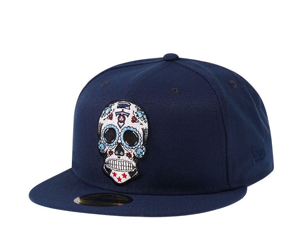 New Era Tennessee Titans Skull Edition 59Fifty Fitted Gorra