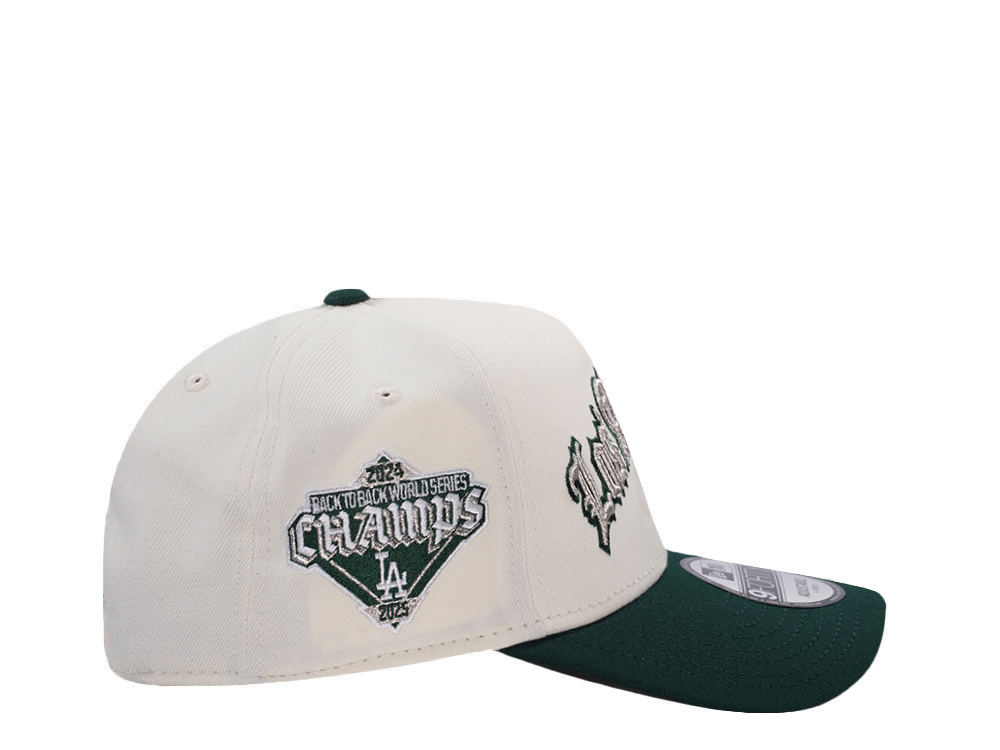 New Era Los Angeles Dodgers World Series 2025 Chrome Two Tone Edition 9Forty A Frame Snapback Gorra