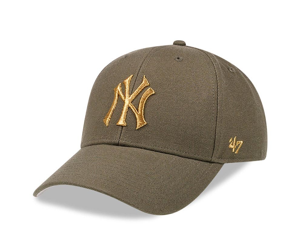47Brand New York Yankees Sandalwood Metallic Classic Snapback Gorra