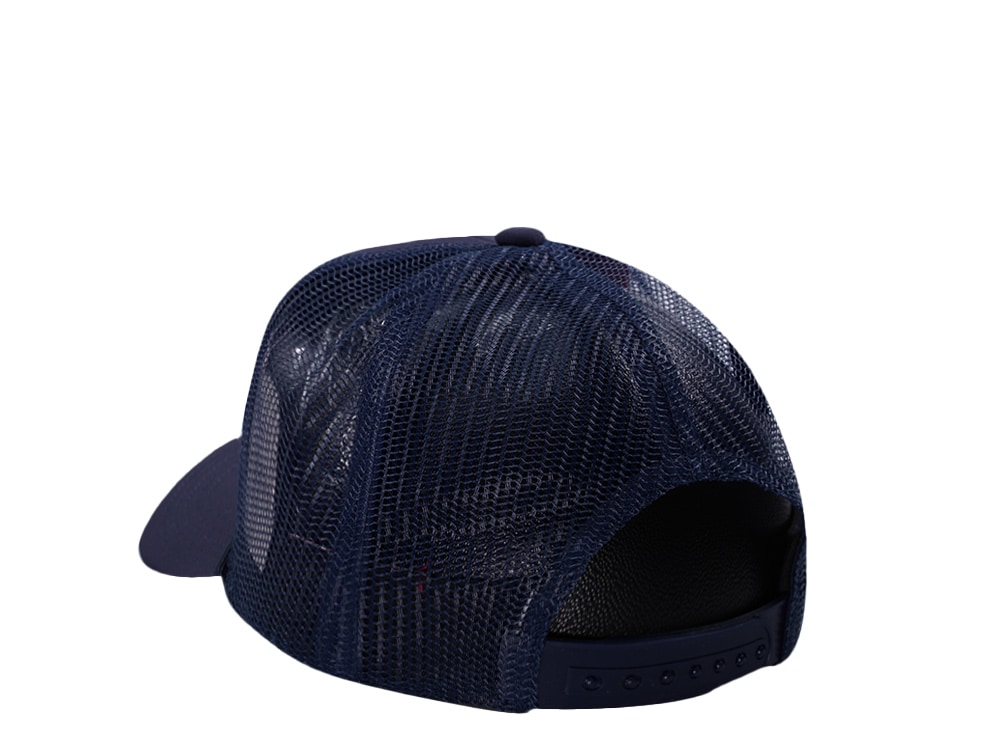 American Needle Pabst Fremont Navy Edition Trucker Snapback Gorra