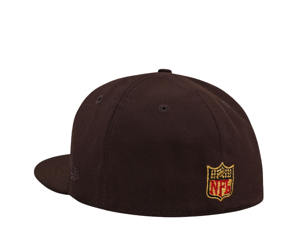 New Era San Francisco 49ers Pro Ball 1997 Burnt Throwback Edition 59Fifty Fitted Gorra
