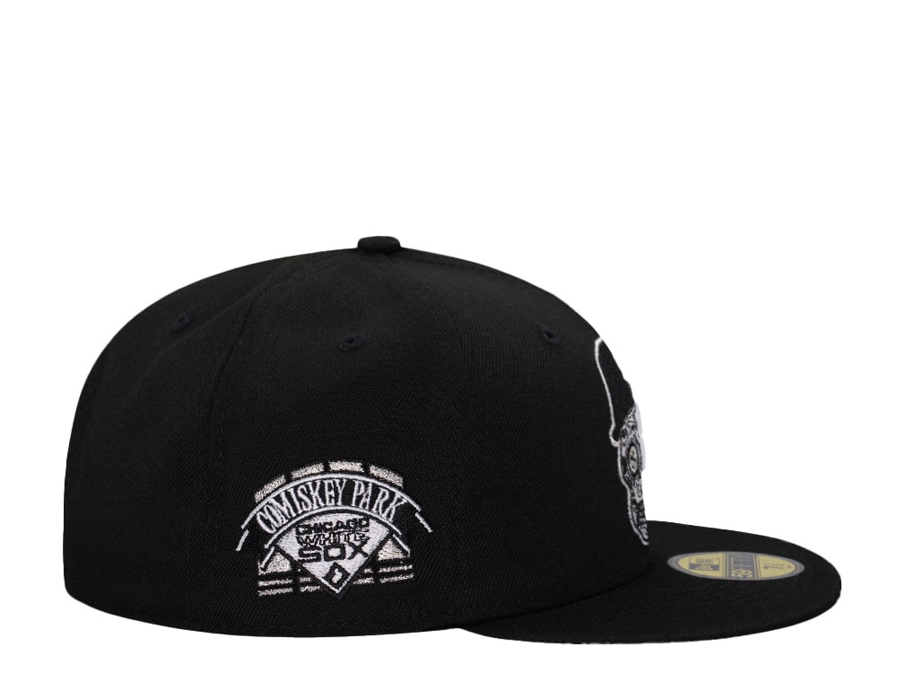 New Era Chicago White Sox Skull Prime Comiskey Park Edition 59Fifty Fitted Gorra