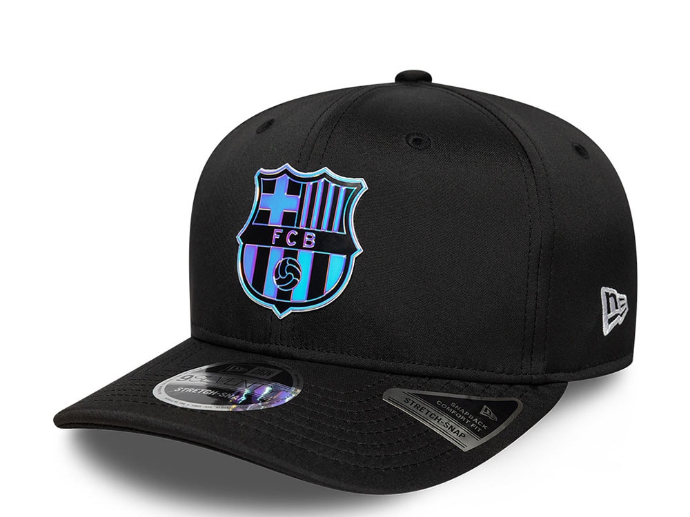 New Era Barcelona Fc Black Prime Edition 9Seventy Stretch Snapback Gorra