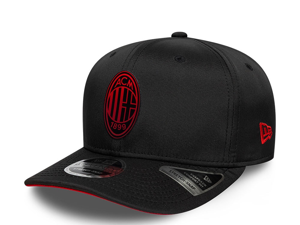 New Era AC Milan Black Prime Edition 9Seventy Stretch Snapback Gorra