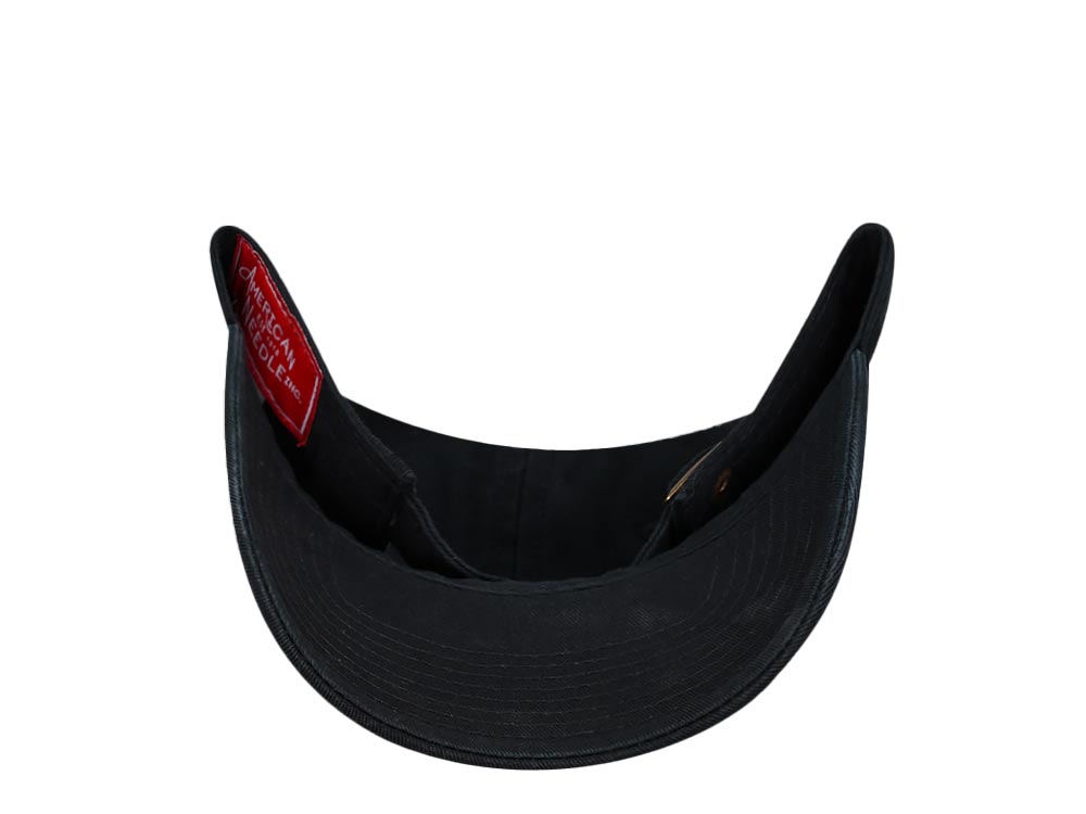 American Needle Americana Black Dadhat Strapback Gorra