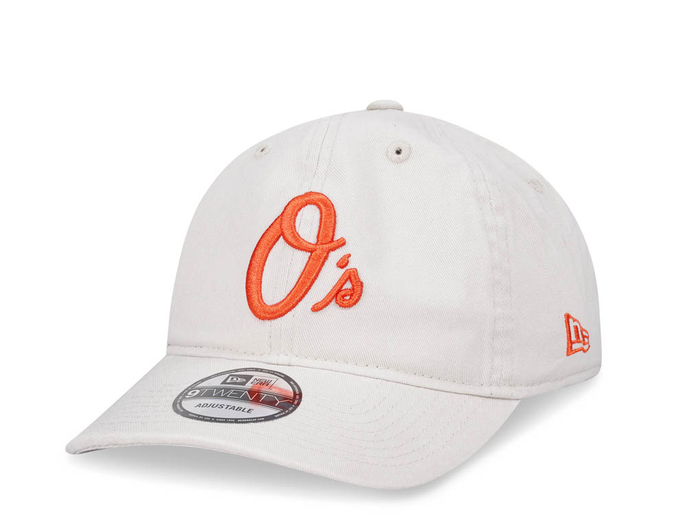 New Era Baltimore Orioles Stone Edition 9Twenty Strapback Gorra