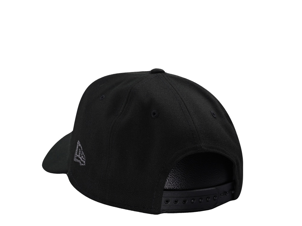 New Era Los Angeles Dodgers Back to Back Champions Upside Down Black Prime Edition 9Forty A Frame Snapback Gorra