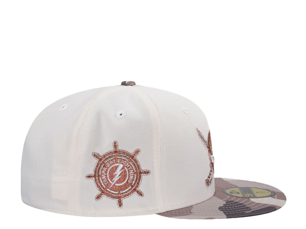 New Era Tampa Bay Lightning Gasparilla Chrome Camo Edition 59Fifty Fitted Gorra