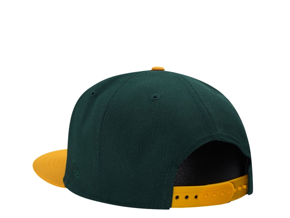 New Era Oakland Athletics World Series 1989 Dark Green Two Tone Edition 9Fifty Snapback Gorra