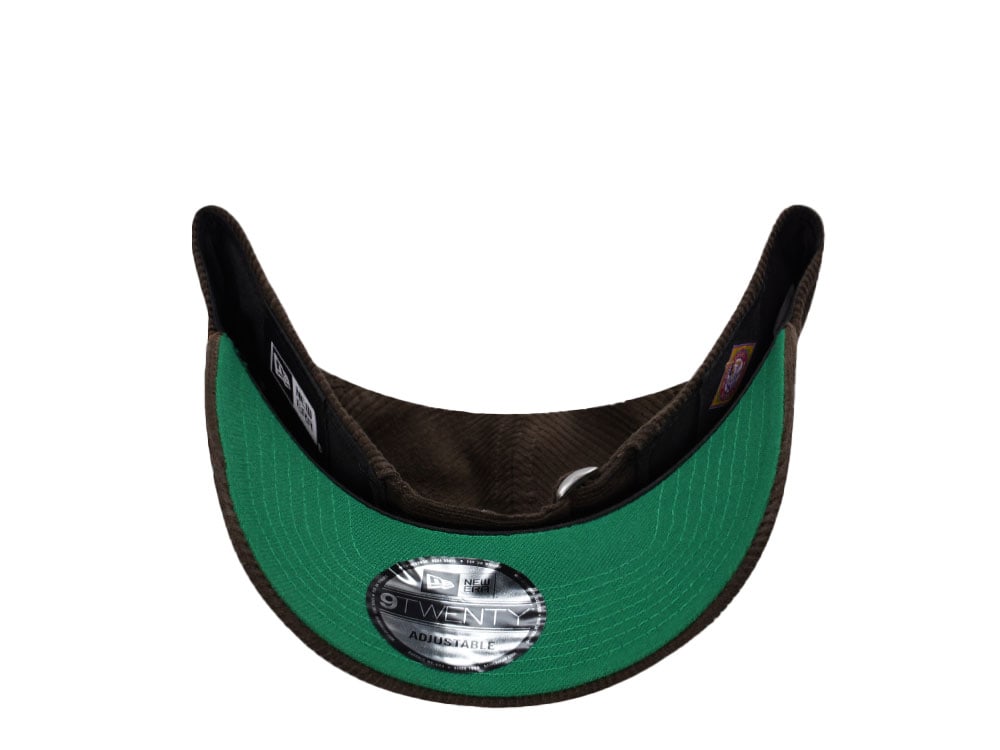 New Era Baltimore Black Sox Corduroy Brown Prime Edition 9Twenty Adjustable Gorra