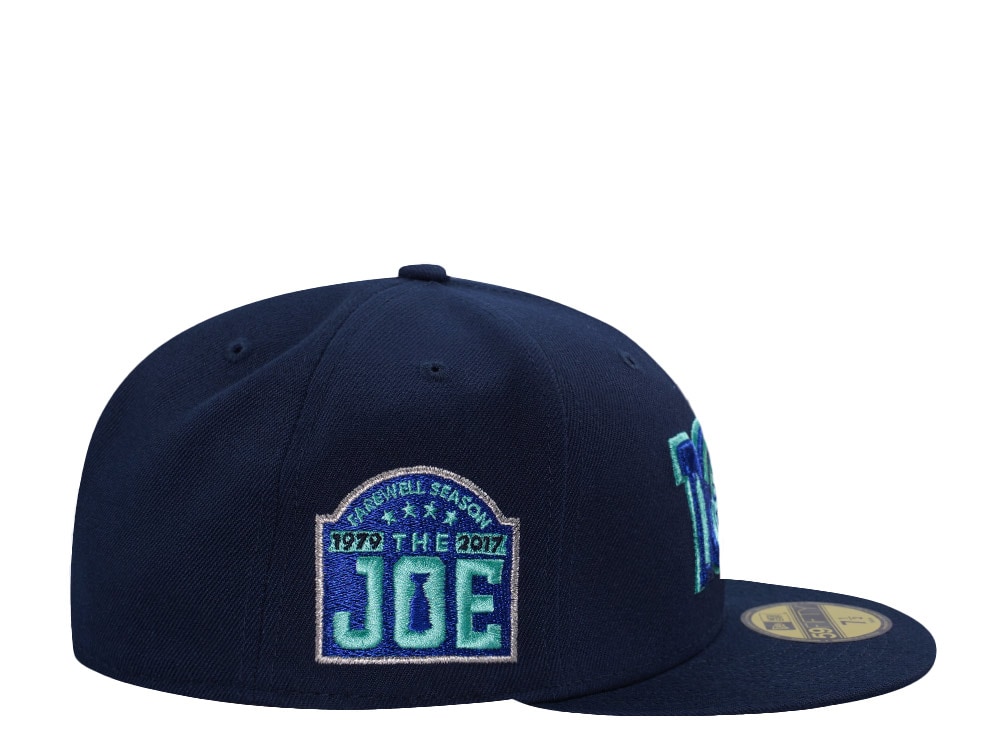New Era Detroit Red Wings The Joe 100th Anniversary Ocean Blue Prime Edition 59Fifty Fitted Gorra