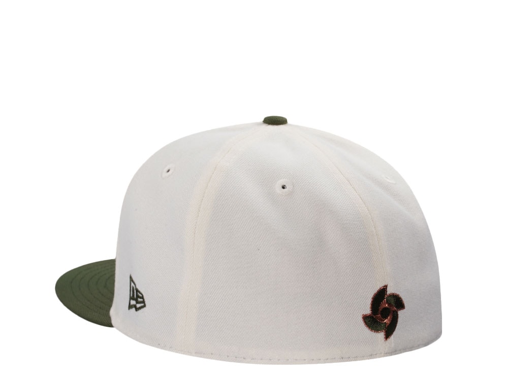 New Era Wbc Mexico World Baseball Classic Chrome Two Tone Edition 59Fifty Fitted Gorra