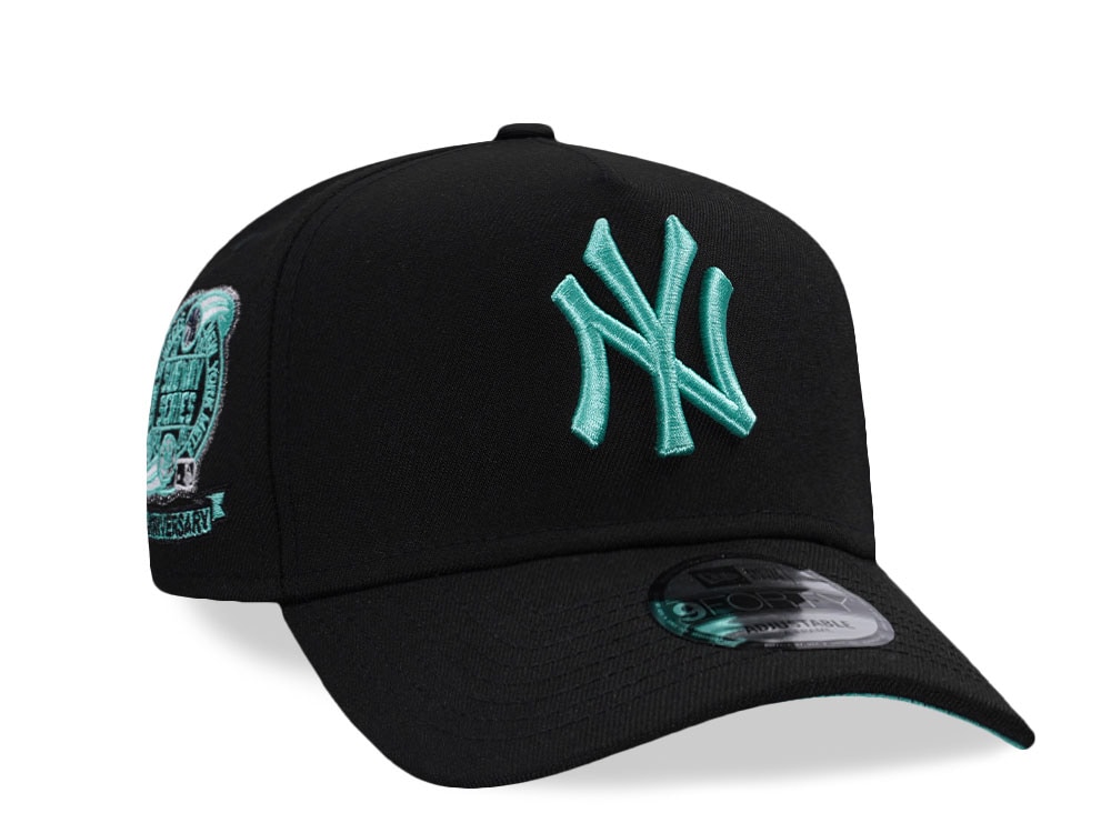 New Era New York Yankees Subway Series 2000 Black Mint Edition 9Forty A Frame Snapback Gorra