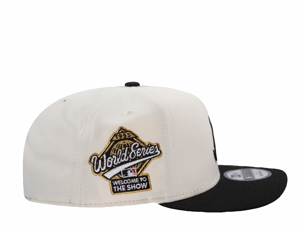 New Era Atlanta Braves World Series 1995 Chrome Two Tone Edition 9Fifty A Frame Snapback Gorra