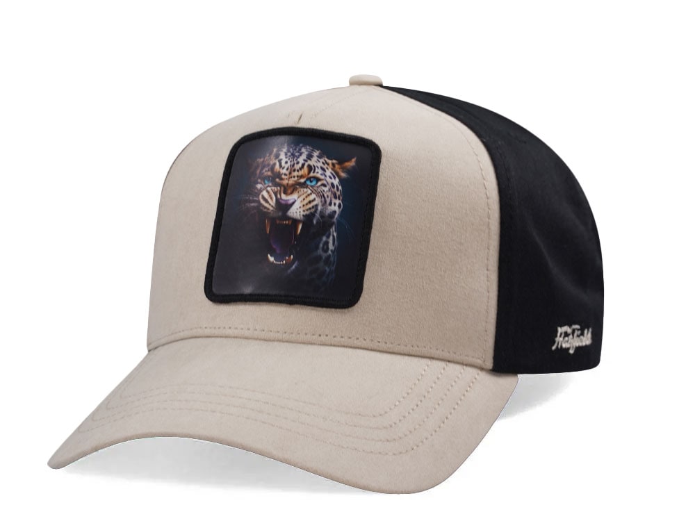 Hatfield Leopard Beige Snapback Gorra