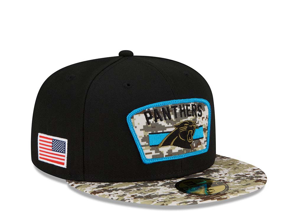 New Era Carolina Panthers Salute to Service 21 59Fifty Fitted Gorra
