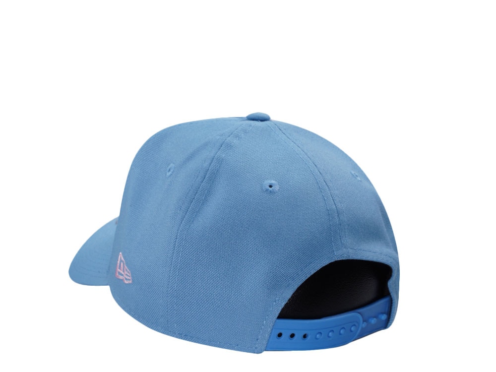 New Era Anaheim Angels 35th Anniversary Sky Pink Prime Edition 9Forty A Frame Snapback Gorra