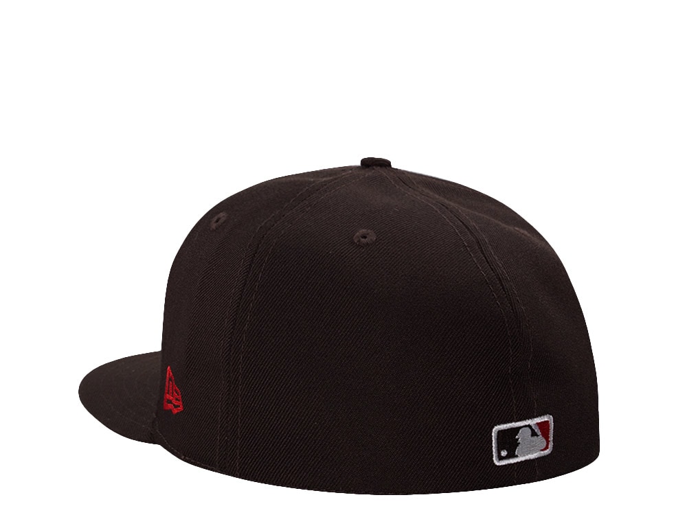New Era Los Angeles Dodgers Back to Back Champions Burnt Wood Prime Edition 59Fifty Fitted Gorra