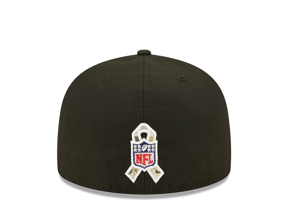 New Era Detroit Lions Salute to Service 2022 Fitted 59Fifty Gorra