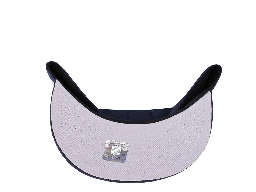 New Era Seattle Seahawks Navy Classic Edition 59Fifty Fitted Gorra