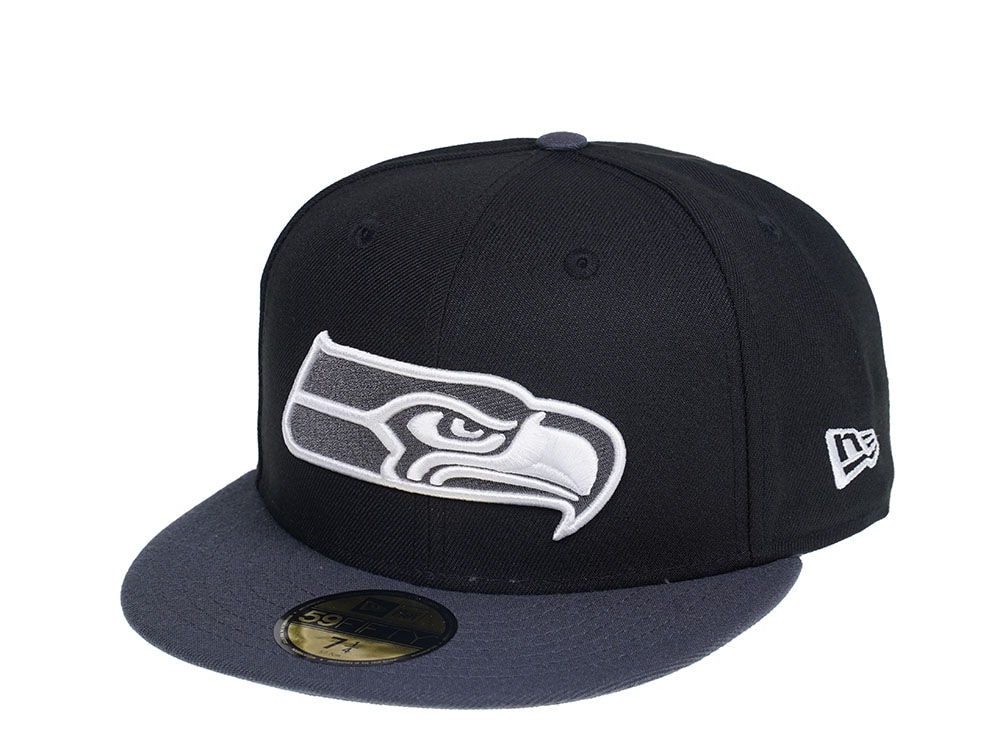 New Era Seattle Seahawks Two Tone Gray  Edition 59Fifty Fitted Gorra