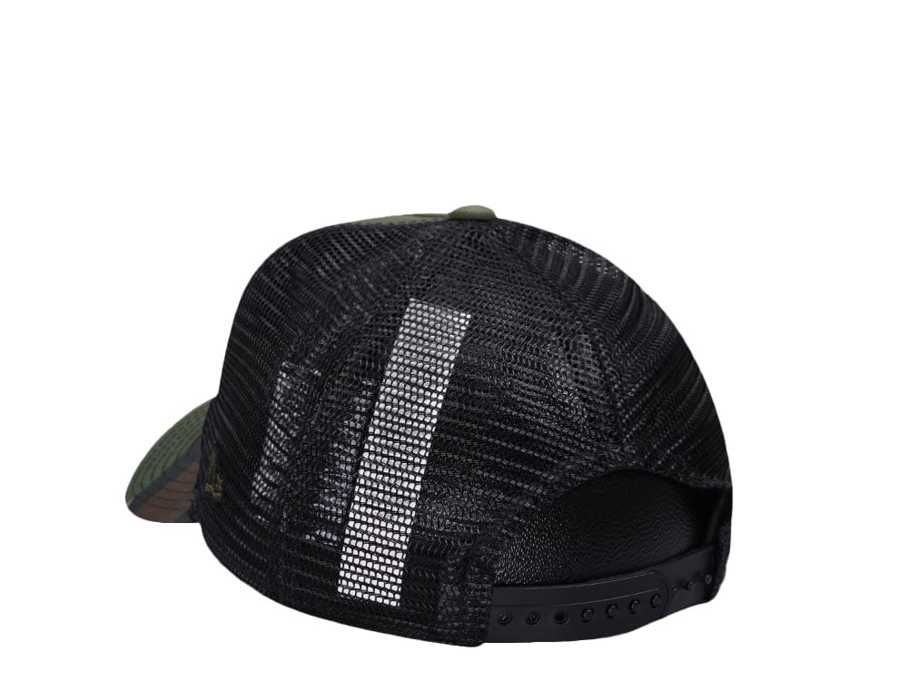 New Era New York Yankees Camo Trucker Kids 9Forty Strapback Gorra