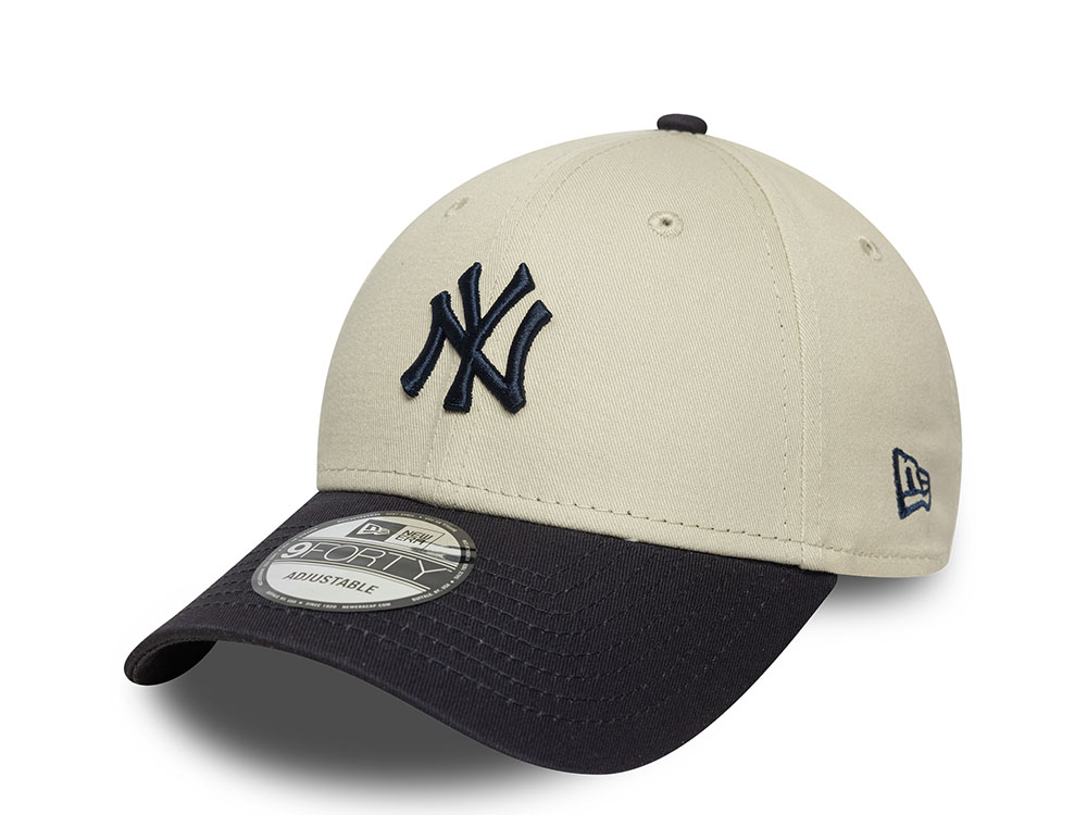 New Era New York Yankees Colour Block 9Forty Strapback Gorra
