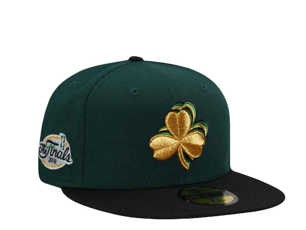 New Era Boston Celtics Finals 2008 Green Two Tone Edition 59Fifty Fitted Gorra