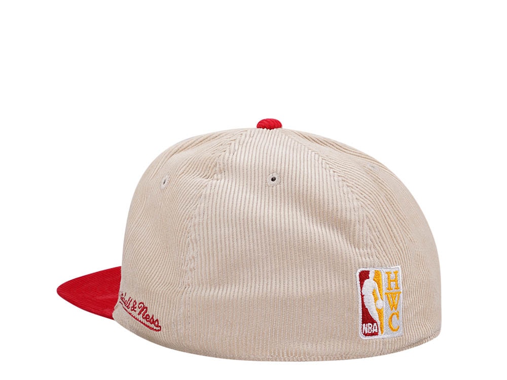Mitchell & Ness Atlanta Hawks All Star 2003 Two Tone Hardwood Classic Cord Edition Dynasty Fitted Gorra