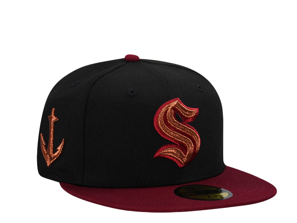 New Era Seattle Kraken Colorflip Two Tone Edition 59Fifty Fitted Gorra