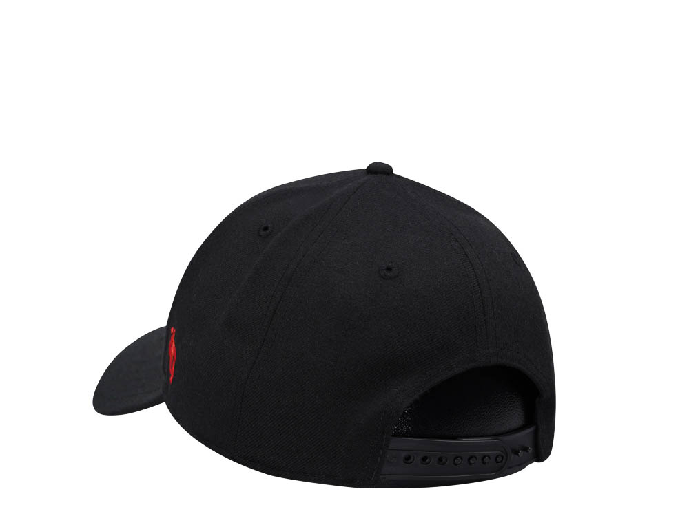47Brand Boston Red Sox Black MVP Snapback Gorra
