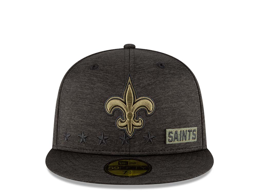 New Era New Orleans Saints Salute to Service 2020 Fitted 59Fifty Gorra