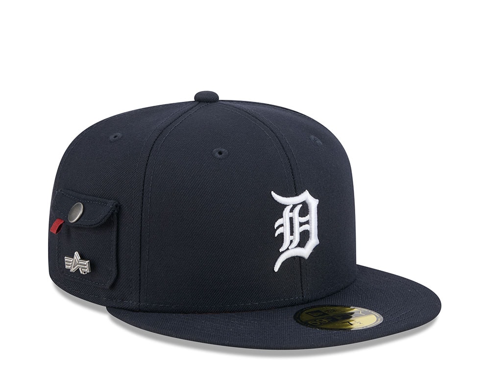 New Era Alpha Industries Detroit Tigers Navy Prime Edition 59Fifty Fitted Gorra