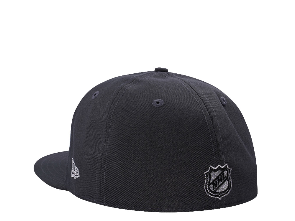 New Era Carolina Hurricanes Stanley Cup Metallic Anthracite Prime Edition 59Fifty Fitted Gorra