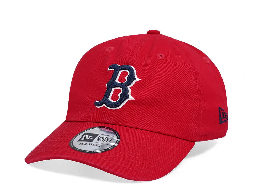 New Era Boston Red Sox Casual Classic Red Strapback Gorra