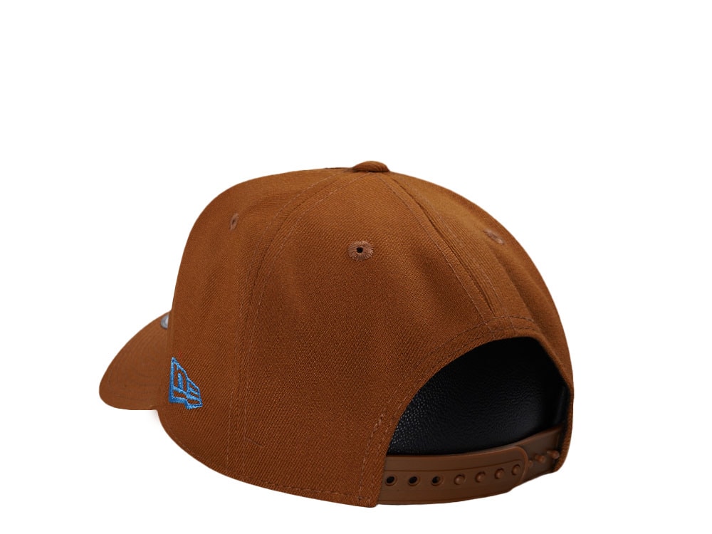 New Era Detroit Lions 75th Anniversary Bourbon Prime Edition 9Forty A Frame Snapback Gorra