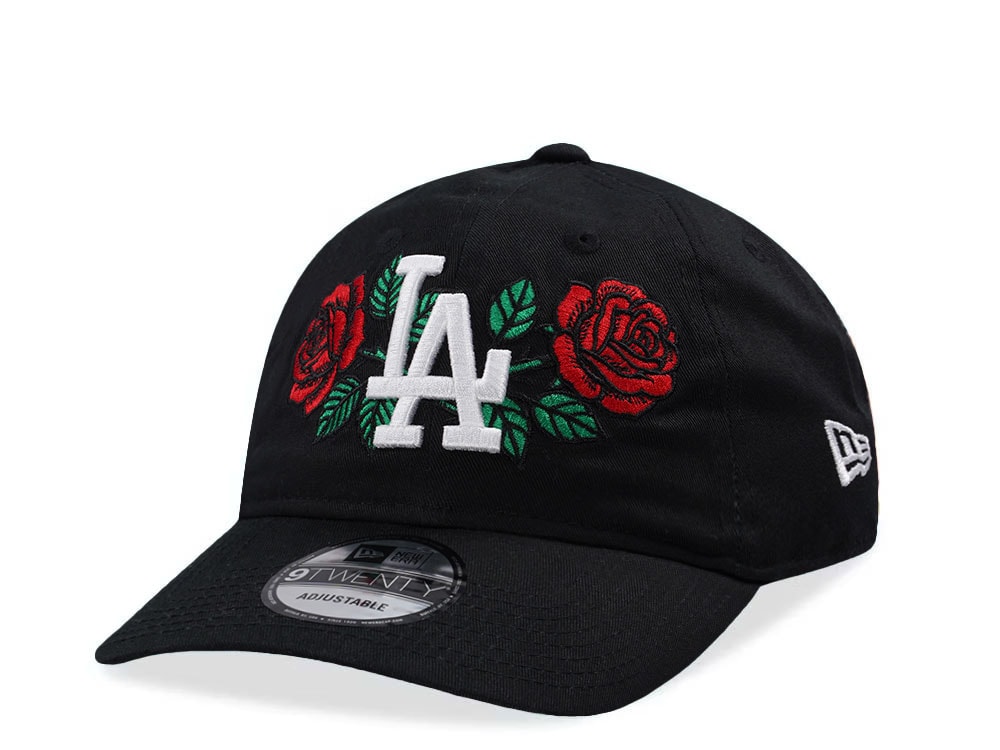 New Era Los Angeles Dodgers Rose Black Classic Edition 9Twenty Adjustable Gorra