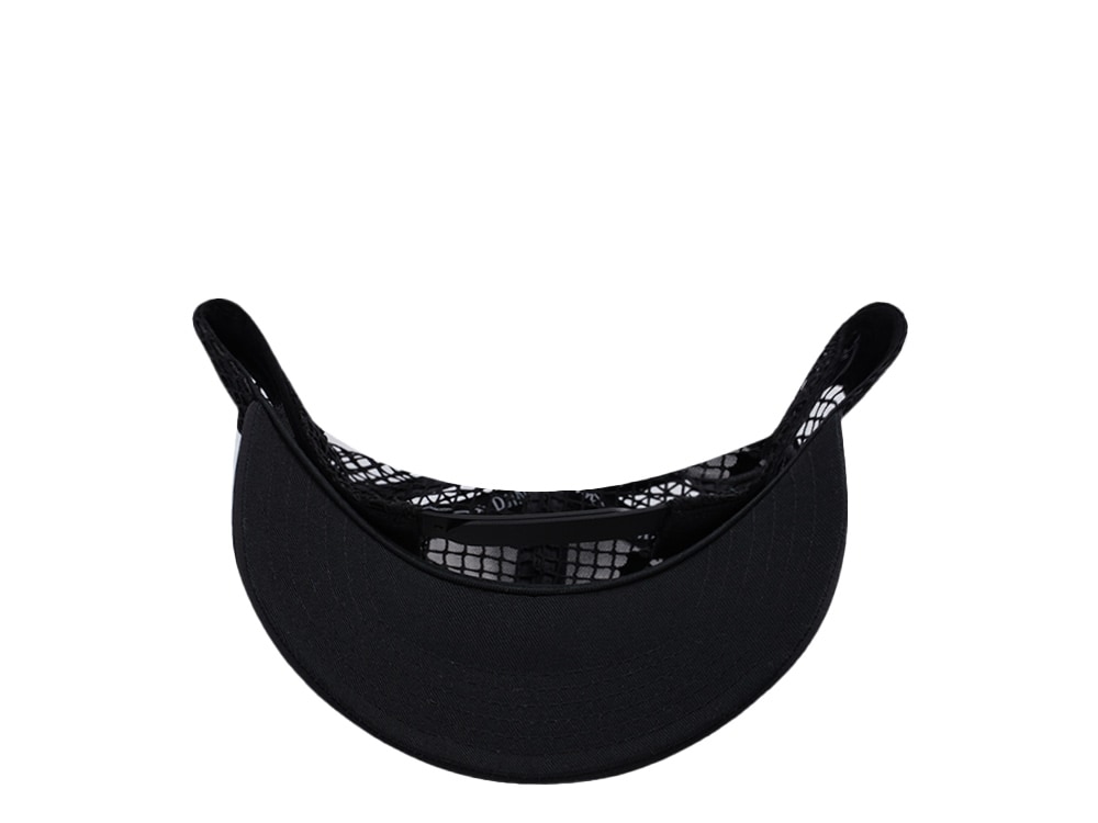 Djinns HFT Black Big Net Mountain Trucker Snapback Gorra