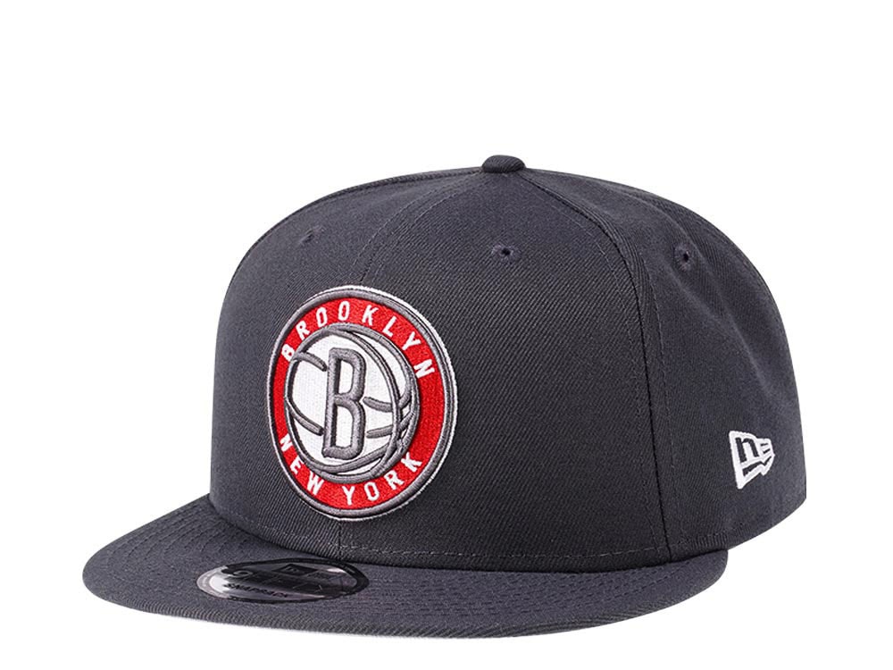 New Era Brooklyn Nets Graphite Red Edition 9Fifty Snapback Gorra