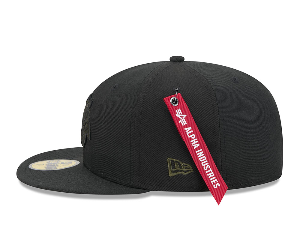 New Era Alpha Industries Chicago Blackhawks Navy Prime Edition 59Fifty Fitted Gorra
