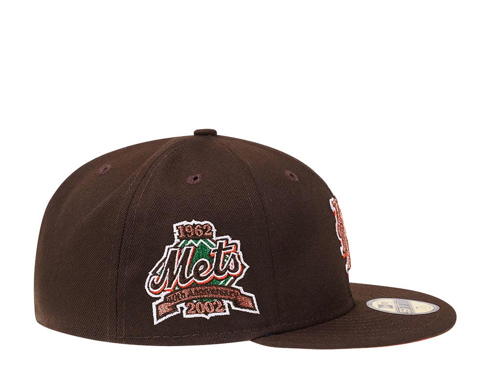 New Era New York Mets 40th Anniversary Copper Coffee Edition 59Fifty Fitted Gorra